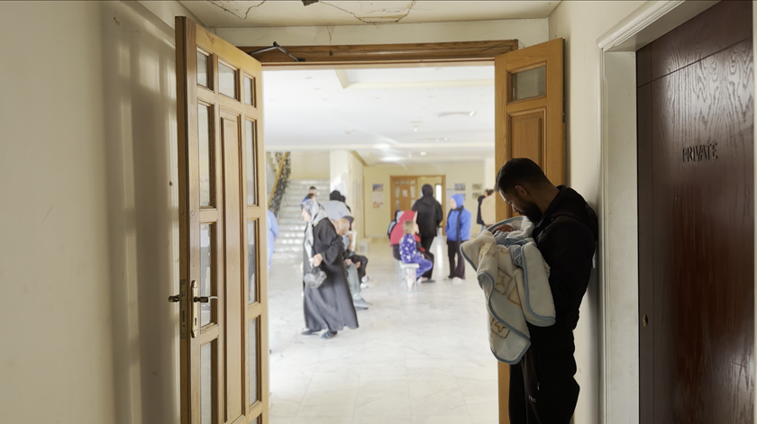 Mais de 800.000 pessoas foram forçadas a fugir das suas casas e cidades no Líbano. Foto. MSF