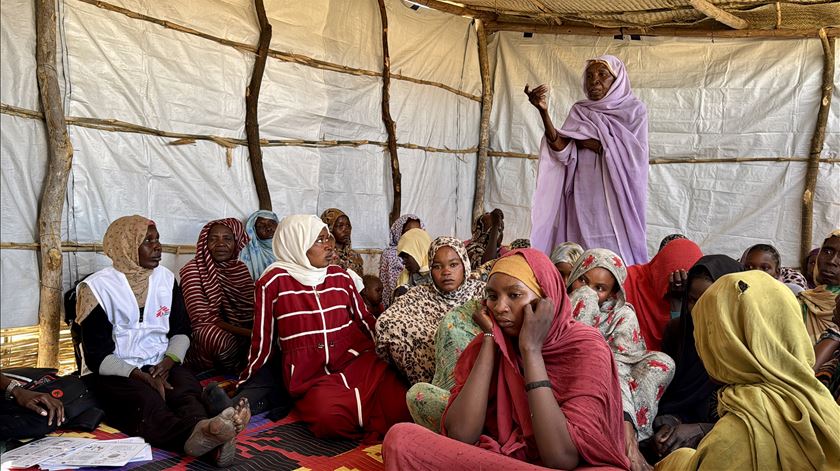 Segundo a MSF, “a violência sexual está a ser utilizada como arma de guerra e como meio sistemático de controlo da população civil”. Foto: MSF