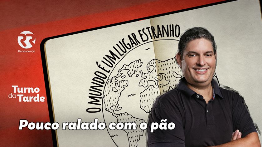 Pouco ralado com o pão