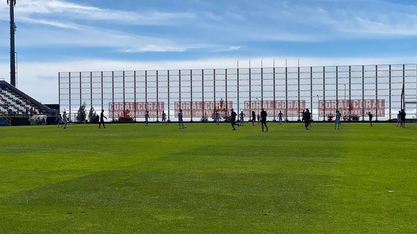 Nacional é o primeiro clube em Portugal a regressar aos treinos Foto: CD Nacional