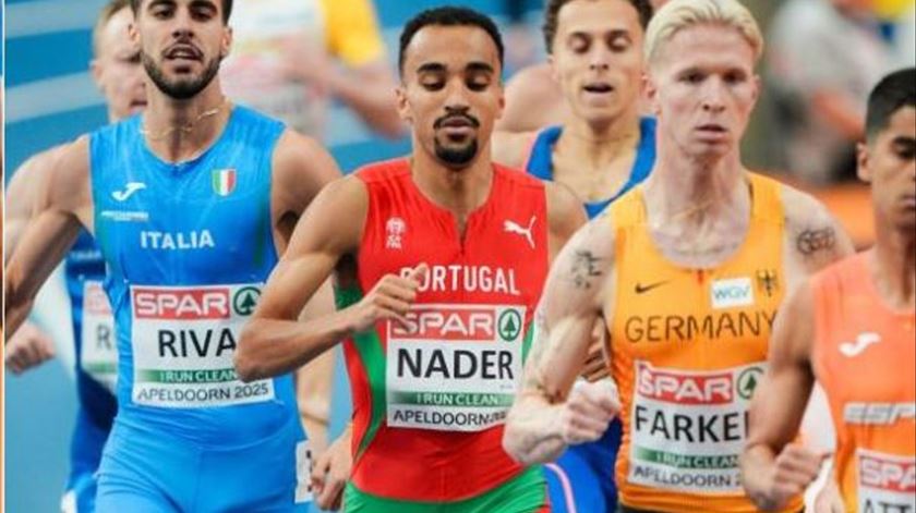 Isaac Nader, Europeu Atletismo, Portugal. Foto: SLB