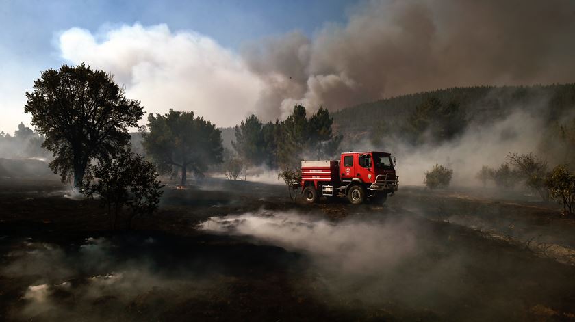 Incendio em Macao carro dos bombeiros Foto: Nuno André Ferreira/Lusa