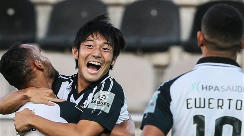 Shoya etm sido uma das grandes surpresas do campeonato. Foto: Luís Forra/Lusa