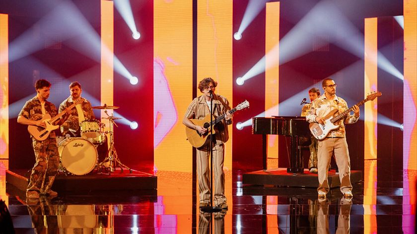 Da Madeira para o mundo, os Napa vão representa Portugal no Festival da Eurovisão. Foto: Pedro Pina/RTP