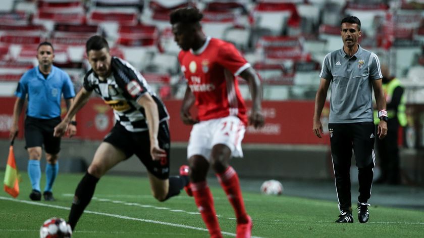 Veríssimo será treinador do Benfica até ao final da época Foto: Manuel de Almeida/Lusa