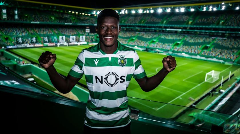 Nuno Mendes estreou-se a titular com o Tondela e renovou contrato Foto: Sporting CP