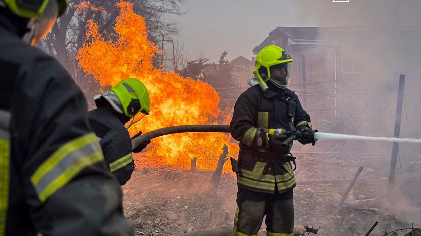 Ataque russo a Odessa, na Ucrânia, faz vários mortos Foto: Reuters