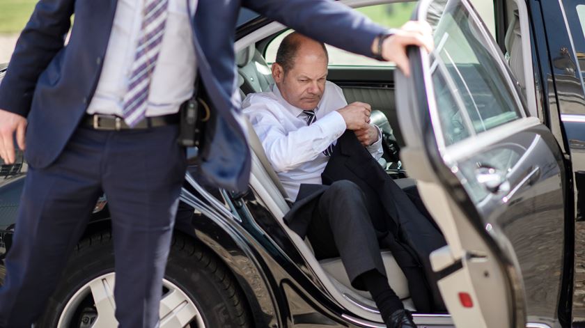 Olaf Scholz, ministro das Finanças alemão. Foto: Clemens Bilan/EPA