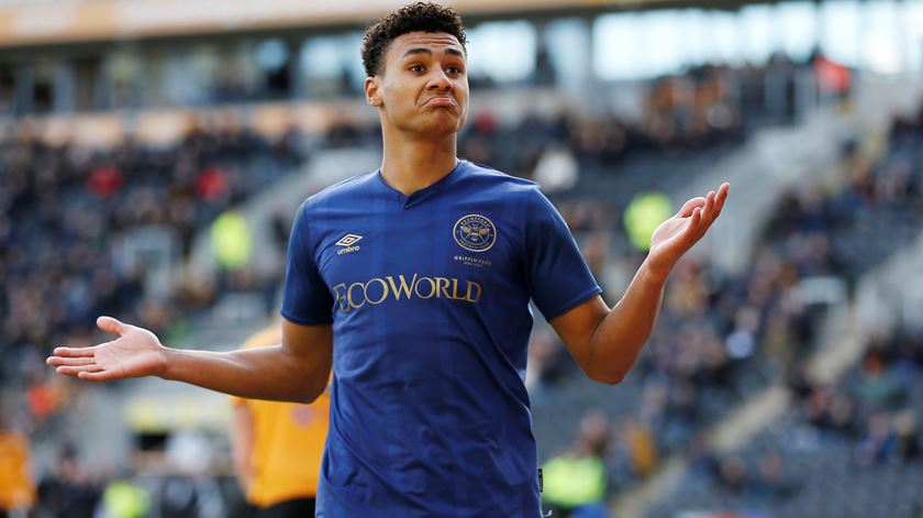 Ollie Watkins marcou 26 golos pelo Brentford Foto: Craig Brough/Action Images/Reuters