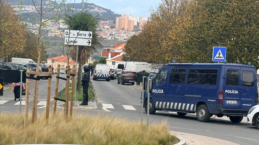 Operação policial na Ameixoeira Foto: João Cunha/RR