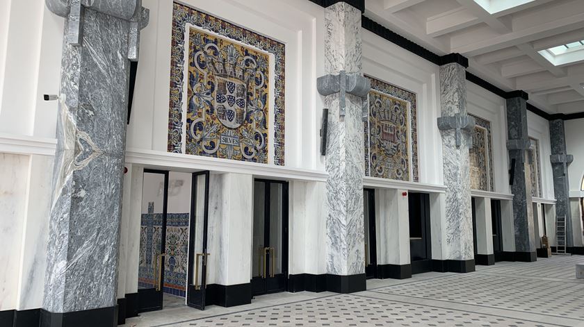 Painéis da Estação Sul e Sueste. Foto: Ana Carrilho/ RR