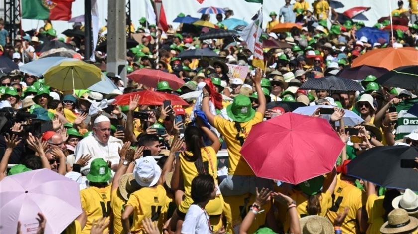 JMJ originou quase 20 mil notícias numa semana em Portugal