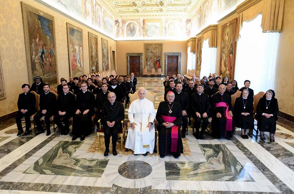 Papa Leão XIV recebeu Conselho Pontifício Português. Foto: Vatican Media Papa Leão XIV recebeu Conselho Pontifício Português. Foto: Vatican Media