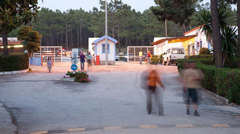 Parque de campismo em Grândola. Foto: DR