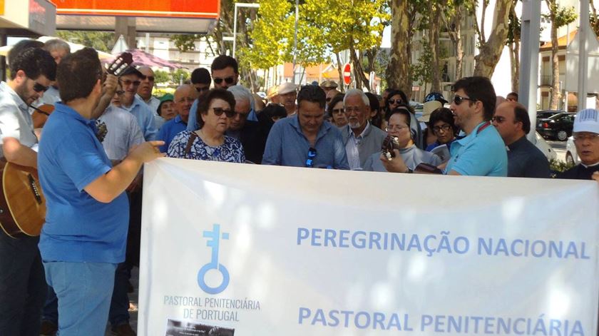 Peregrinação nacional da Pastoral Penitenciária. Foto: Facebook Pastoral Penitenciária de Portugal