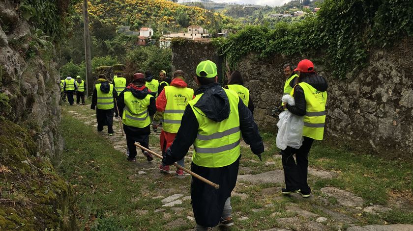 Grupo de 60 pessoas este ano não foi a Fátima. Foto de arquivo: Olímpia Mairos/ RR