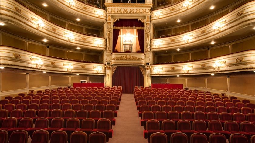 Sala Garret do teatro nacional dona Maria II Foto: Ana Paula Carvalho