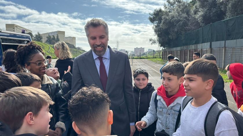 Pedro Nuno Santos na Escola Damião de Góis, em Lisboa. Foto: Liliana Monteiro/RR