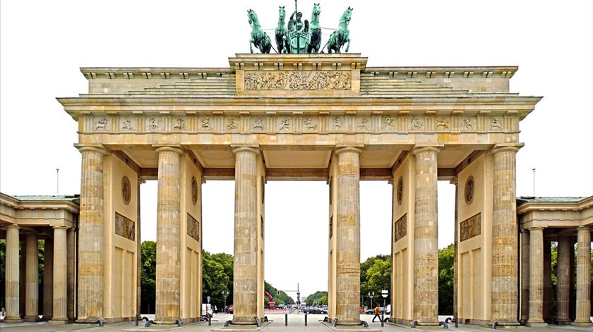 Portas de Brandenburgo hoje. Foto: Flickr