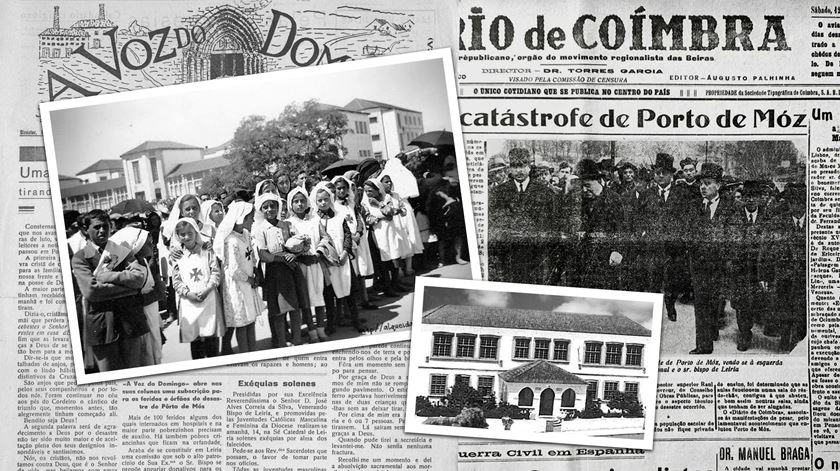 Há 89 anos, Porto de Mós perdeu 36 crianças em instantes. "Tenho dias em que me dá a ideia de que ainda lá estou"