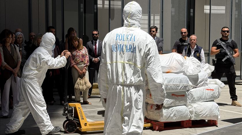 PJ apreendeu 161 toneladas de droga desde 2025