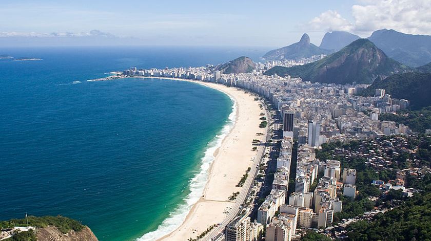 rio de janeiro, Praia de Copacabana. Foto: Wikipédia