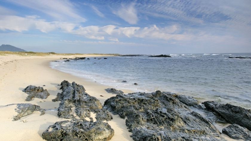 Praia do Canto Marinho, em Viana do Castelo. Foto: DR