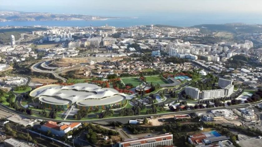 Projeto Aquaterra Masterplan, Carnaxide. Foto: Portal Participa