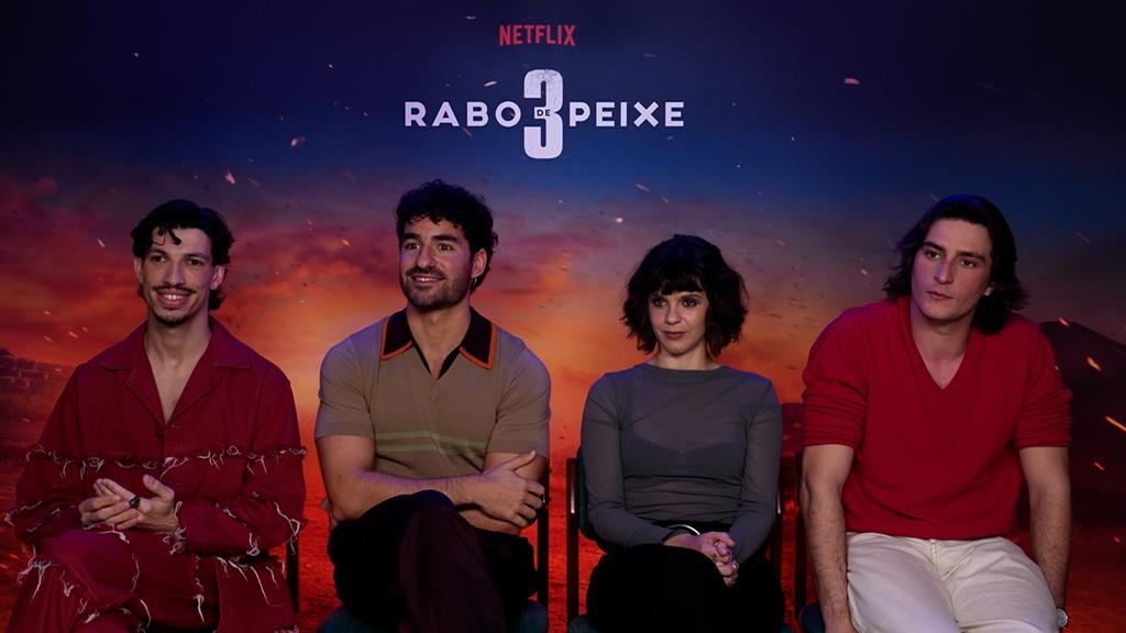 André Leitão, José Condessa, Helena Caldeira e Rodrigo Tomás emocionados com fim de "Rabo de Peixe"