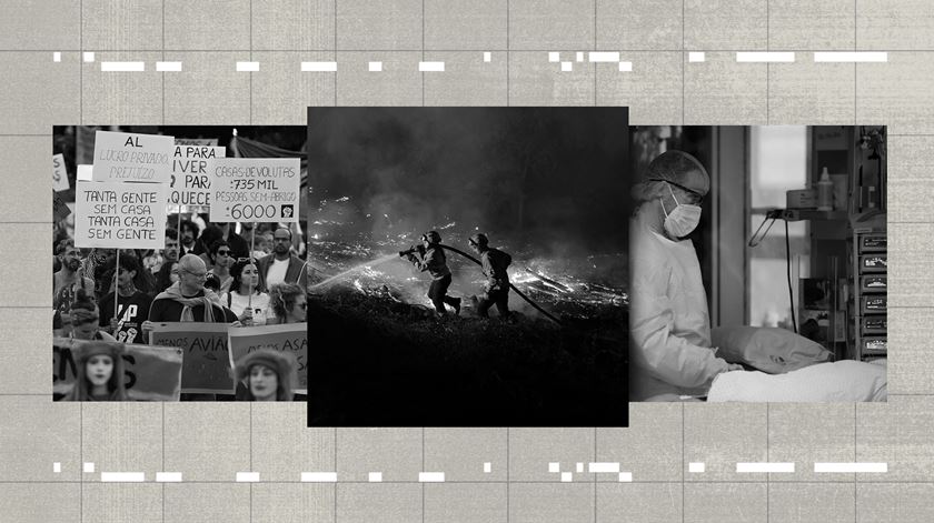 Incêndios, habitação, saúde. Os números de 2024 em três crises de sempre