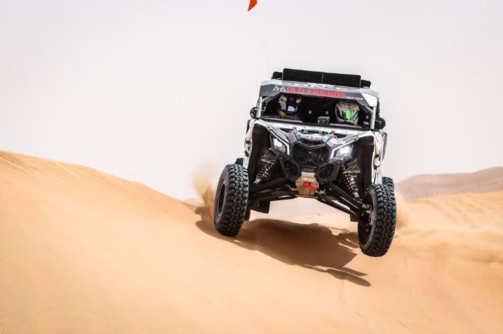 Alexandre Pinto e Bernardo Oliveira, Campeonato do Mundo de Rally Raid (Categoria SSV). Foto: DR Alexandre Pinto e Bernardo Oliveira, Campeonato do Mundo de Rally Raid (Categoria SSV). Foto: DR