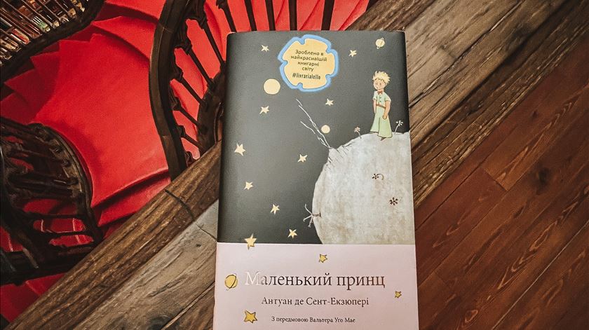Livraria Lello edita “O Principezinho” em ucraniano para apoiar UNICEF