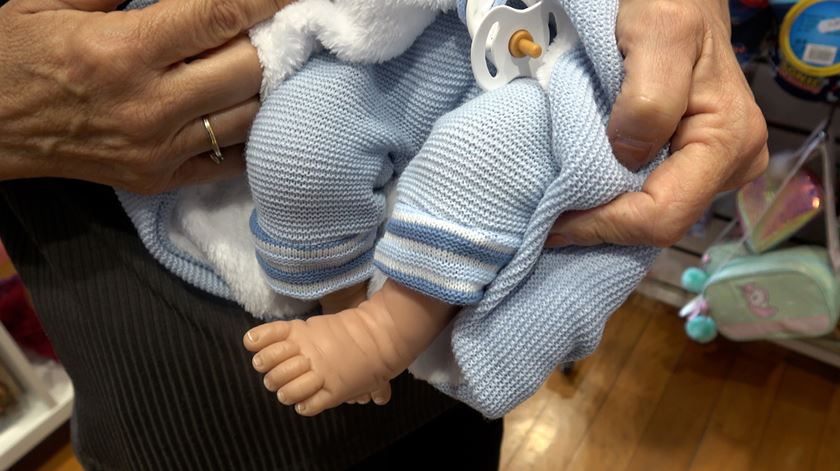Você bebe "Renascimento" Eles são criados por artistas especializados em escultura e pintura. Foto: RR Você bebe "Renascimento" Eles são criados por artistas especializados em escultura e pintura. Foto: RR