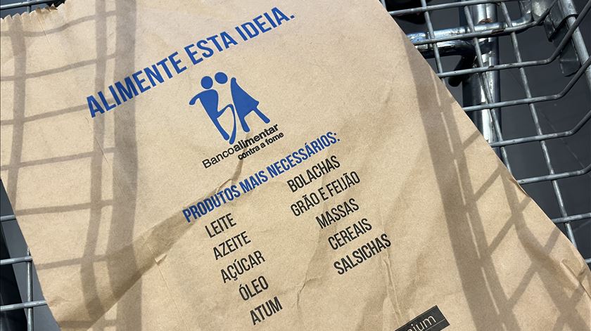 Massa e leite lideram doações no Banco Alimentar em Braga