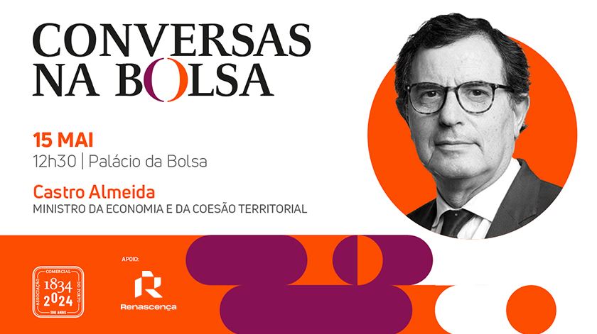 ​Castro Almeida é o convidado das Conversas na Bolsa