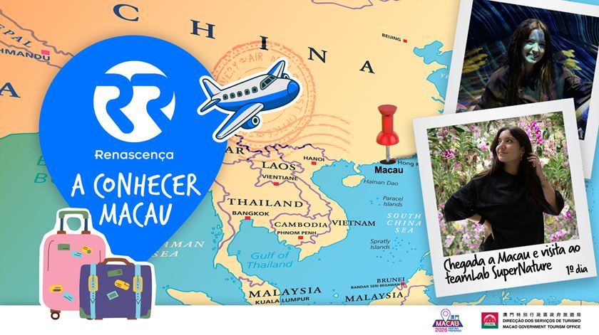 Descubra Macau com a Renascença - 1º Dia