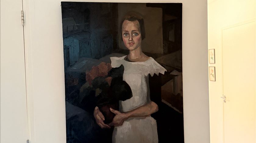 Retrato saqueado pelos nazis encontrado na casa de família de colaborador das SS holandesas Retrato saqueado pelos nazis encontrado na casa de família de colaborador das SS holandesas