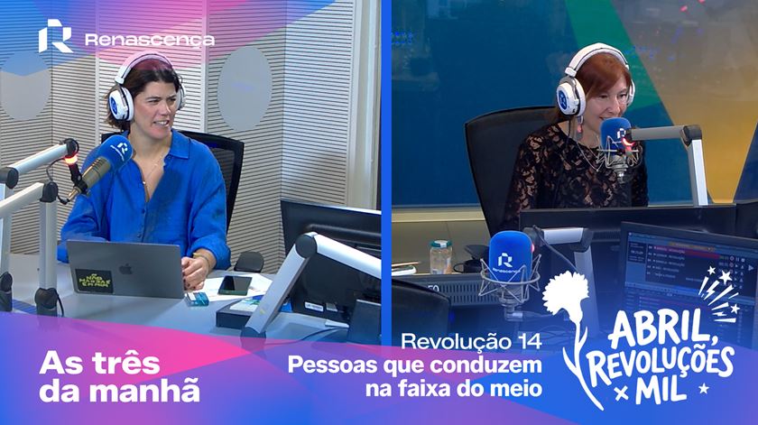 Pessoas que conduzem na faixa do meio - Abril, Revoluções Mil
