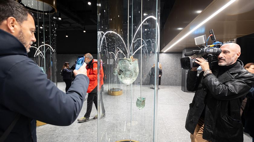 Roma vê duas estações-museu inauguradas esta terça-feira após diversos anos de obras. Foto: Massimo Barsoum/EPA