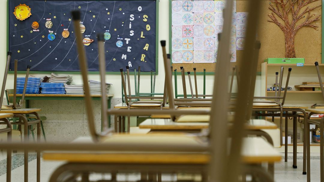 O regresso às aulas na Escócia deu-se a 11 de agosto. Foto: Eliseo Trigo/EPA