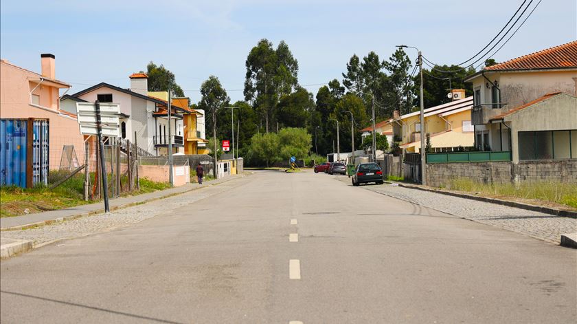 Olival, em Vila Nova de Gaia. Rua Dr. Oliveira Salazar. Foto: João Malheiro