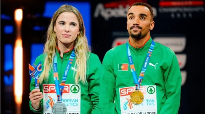 Salomé Afonso e Isaac Nader, na saúde e... nos recordes nacionais