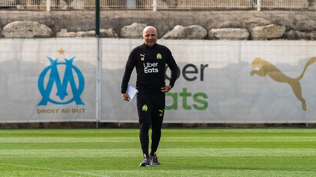 Mau resultado para a equipa de Jorge Sampaoli. Foto: OM Mau resultado para a equipa de Jorge Sampaoli. Foto: OM