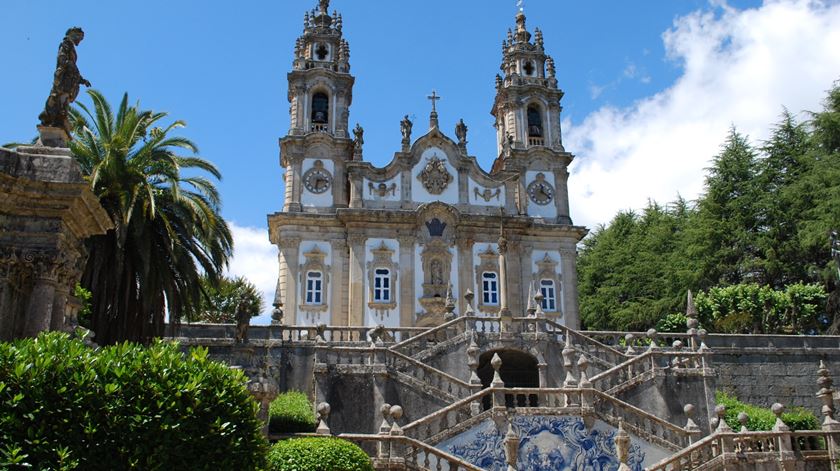 Santuário de Nossa Senhra dos Remédios, em Lamego, um dos pontos que recebe os trabalhos do congresso. Foto: DR