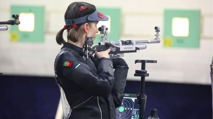 Sara Antunes e Pedro Afonso com o melhor resultado do dia