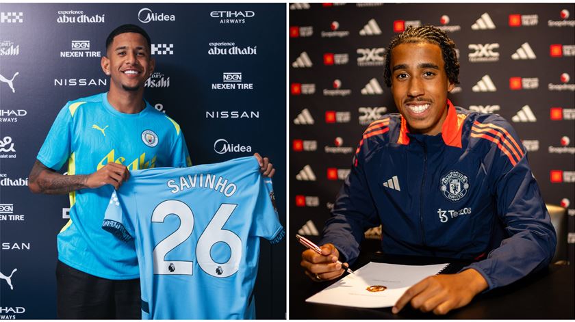 Savinho e Yoro. Equipas de Manchester contratam jovens promessas