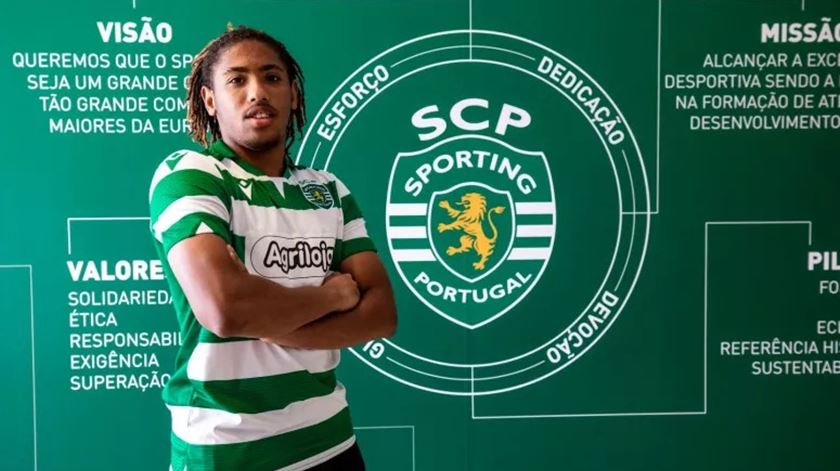 Bruno Tavares atua pela equipa de sub-23 dos leões. Foto: Facebook do Sporting CP