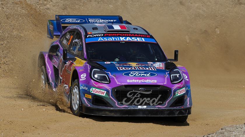 É a segunda aparição de Sébastien Loeb no Mundial de Ralis deste ano Foto: Paulo Oliveira/DPI via Reuters Connect