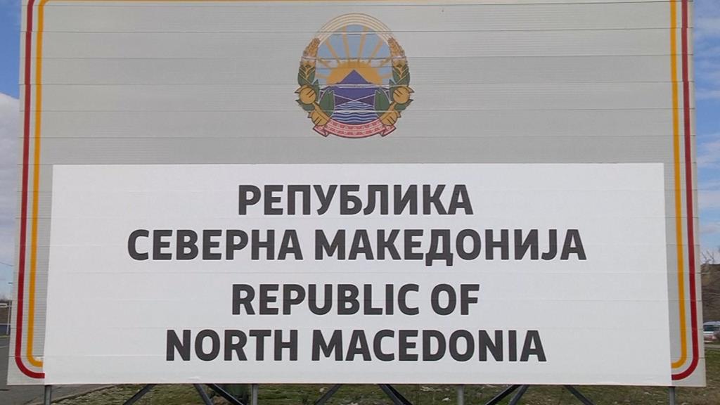 Com novo nome, a Macedónia do Norte já começou a atualizar a sinalização