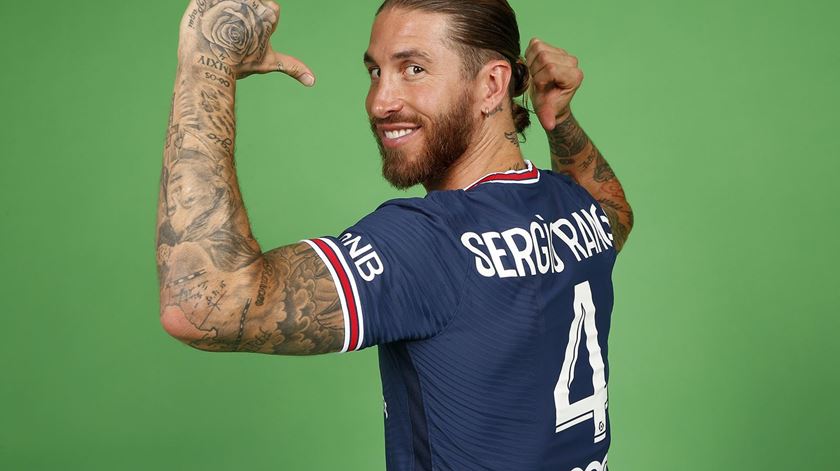 Ramos vai usar a camisola 4. Foto: PSG